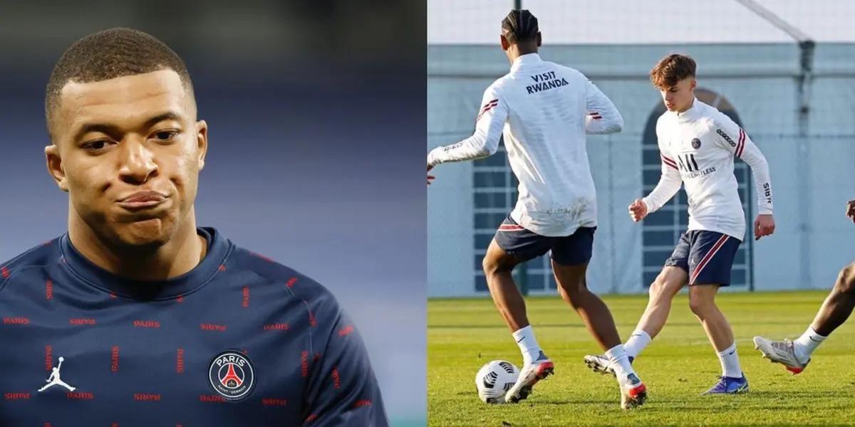 Kylian Mbappé no defendió a sus compañeros que fueron amenazados con entrenar con la quinta división juvenil del PSG.