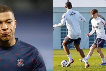 Kylian Mbappé no defendió a sus compañeros que fueron amenazados con entrenar con la quinta división juvenil del PSG.