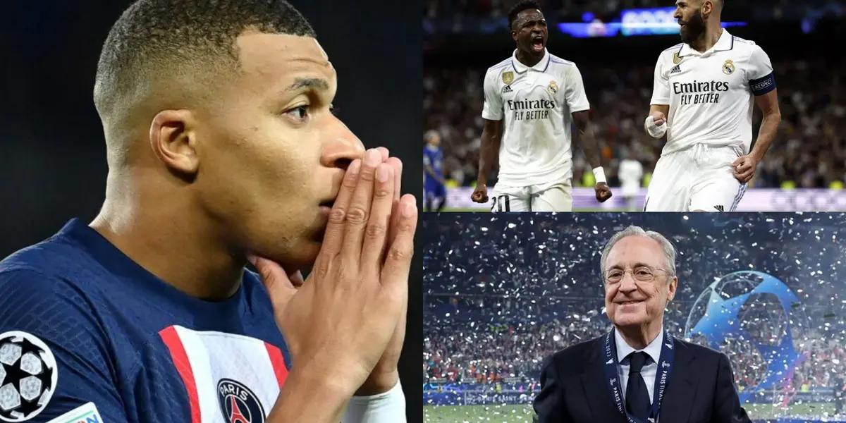 Kylian Mbappé dejó de ser prioridad para Florentino Pérez y el Madrid irá por un nuevo galáctico.