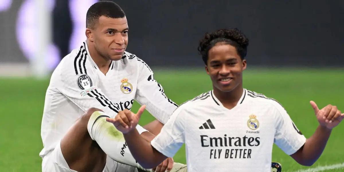 Kylian Mbappé - Endrick (Foto: Real Madrid)