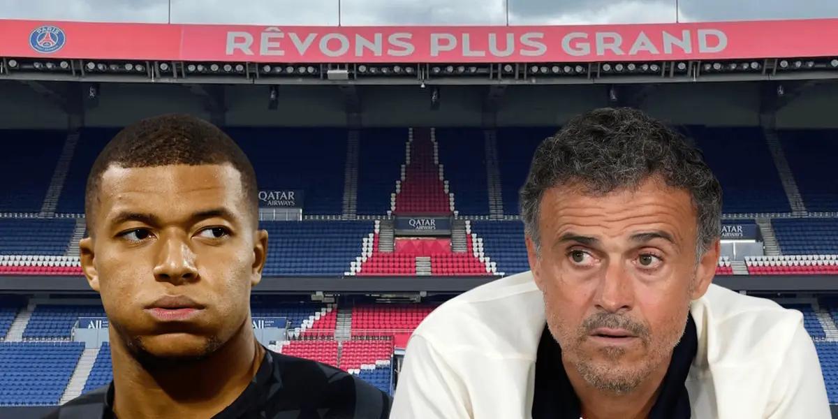 Kylian Mbappé es agente libre desde este 1 de enero y Luis Enrique fue consultado al respecto respondiendo de una forma particular