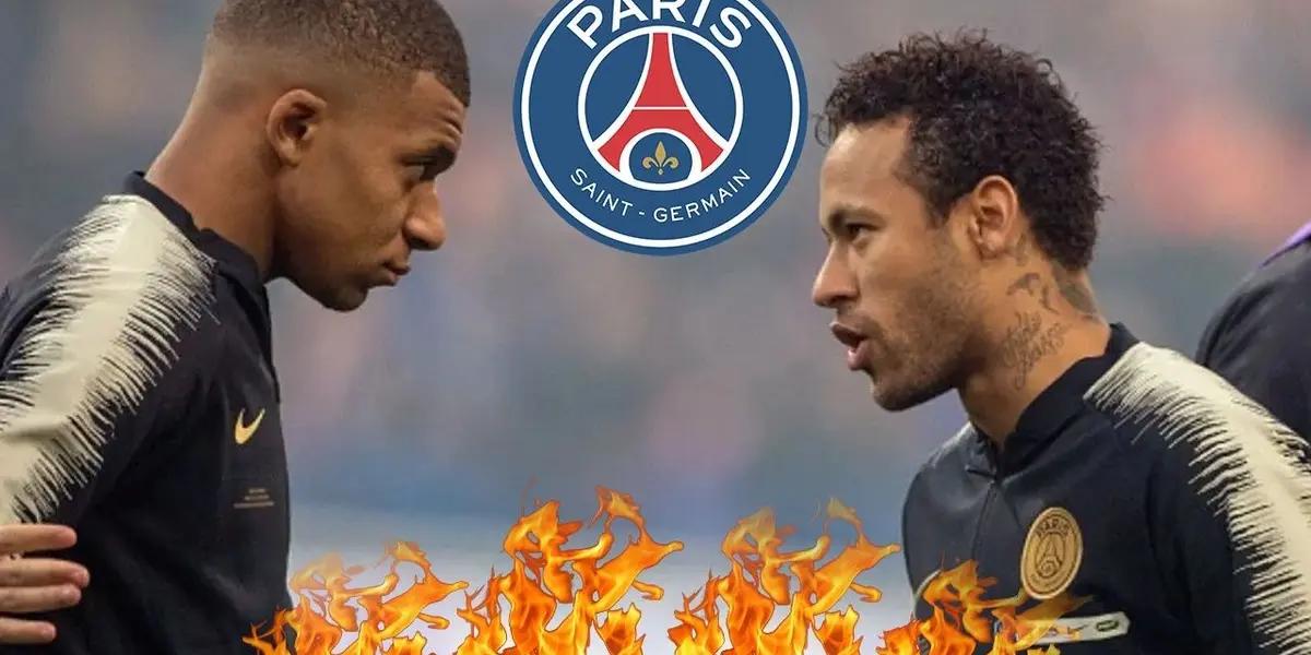 Kylian Mbappé estaría harto de la presencia de Neymar en el PSG, la gota que rebalso el vaso serían los casi 3 millones de euros por mes en fiestas para él y sus amigos.