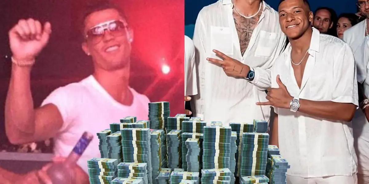 Kylian Mbappé fue parte de una fiesta repleta de celebridades que tuvo todos los lujos posibles