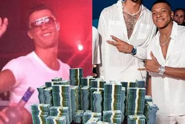 Kylian Mbappé fue parte de una fiesta repleta de celebridades que tuvo todos los lujos posibles