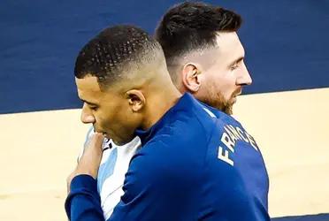 Kylian Mbappé habló sobre Lionel Messi, luego que ganó su octavo Balón de Oro, dejándole sin chances al francés