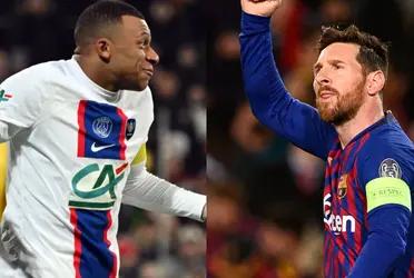 Kylian Mbappé hizo cinco goles y todos hablan de ello, pero Lionel Messi le dio una bofetada con guante blando