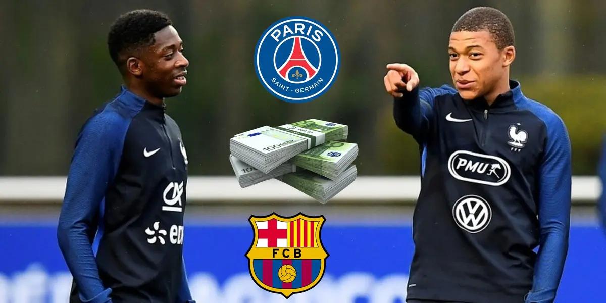 Kylian Mbappé intentó compartir equipo con Ousmané Dembelé en PSG pero este es el motivo de la negativa
