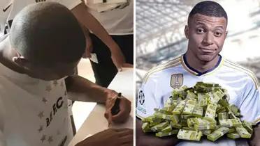 Kylian Mbappé, jugador del Real Madrid