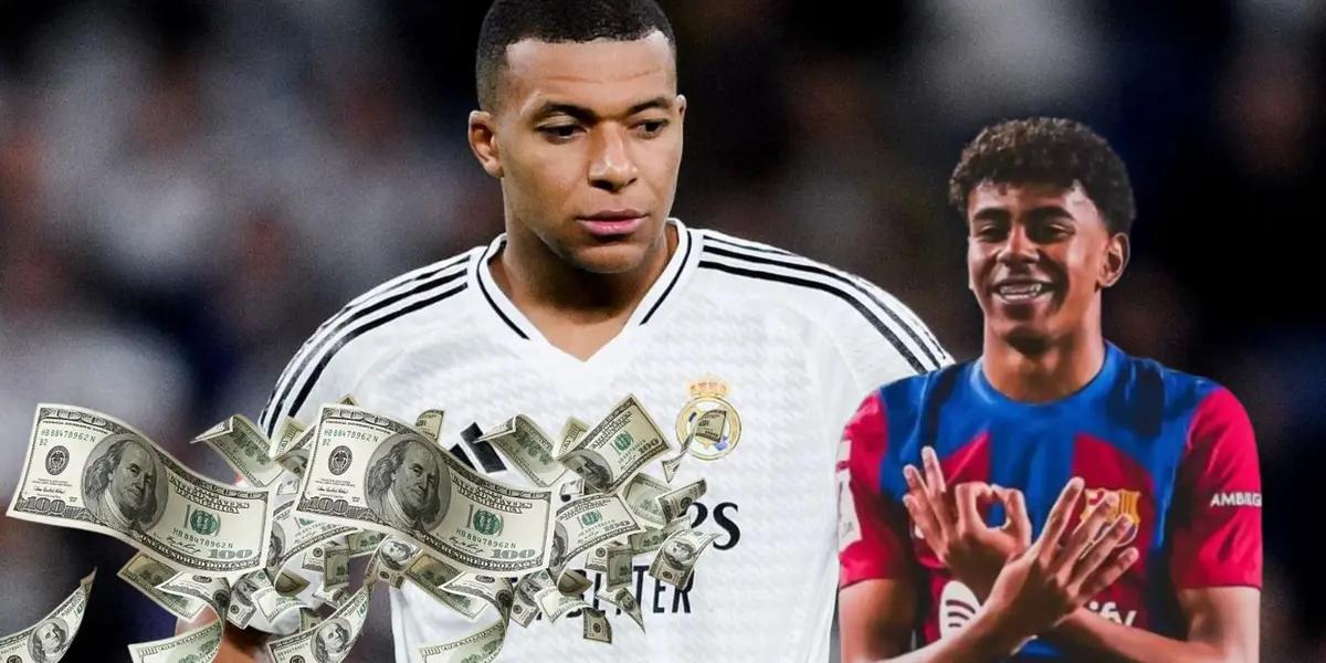 Kylian Mbappé - Lamine Yamal (Foto: Real Madrid - FC Barcelona)