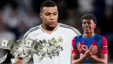 Kylian Mbappé - Lamine Yamal (Foto: Real Madrid - FC Barcelona)