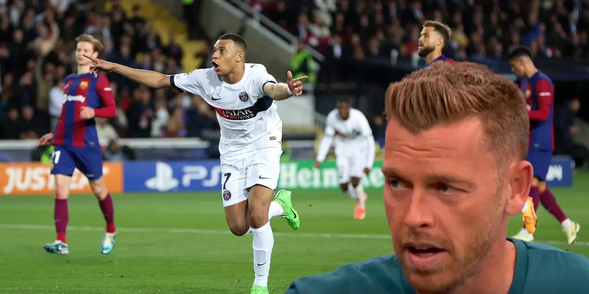 Kylian Mbappé le marcó un doblete al FC Barcelona en Parque de los Príncipes y dejó en ridículo a Jota Jordi