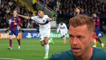 Kylian Mbappé le marcó un doblete al FC Barcelona en Parque de los Príncipes y dejó en ridículo a Jota Jordi