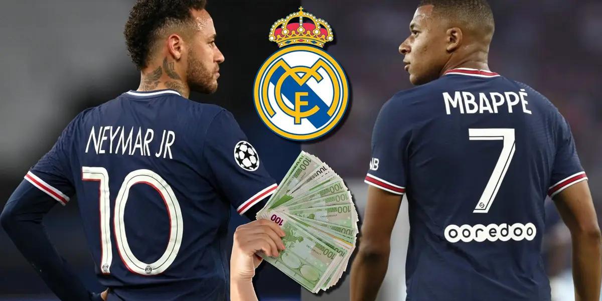 Kylian Mbappé negó su llegada a Real Madrid y ante la falta de delanteros el merengue podría ir por Neymar
