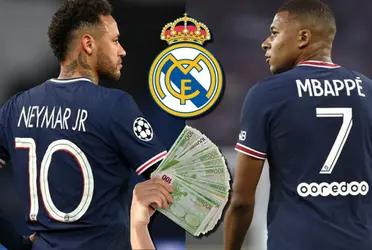 Kylian Mbappé negó su llegada a Real Madrid y ante la falta de delanteros el merengue podría ir por Neymar