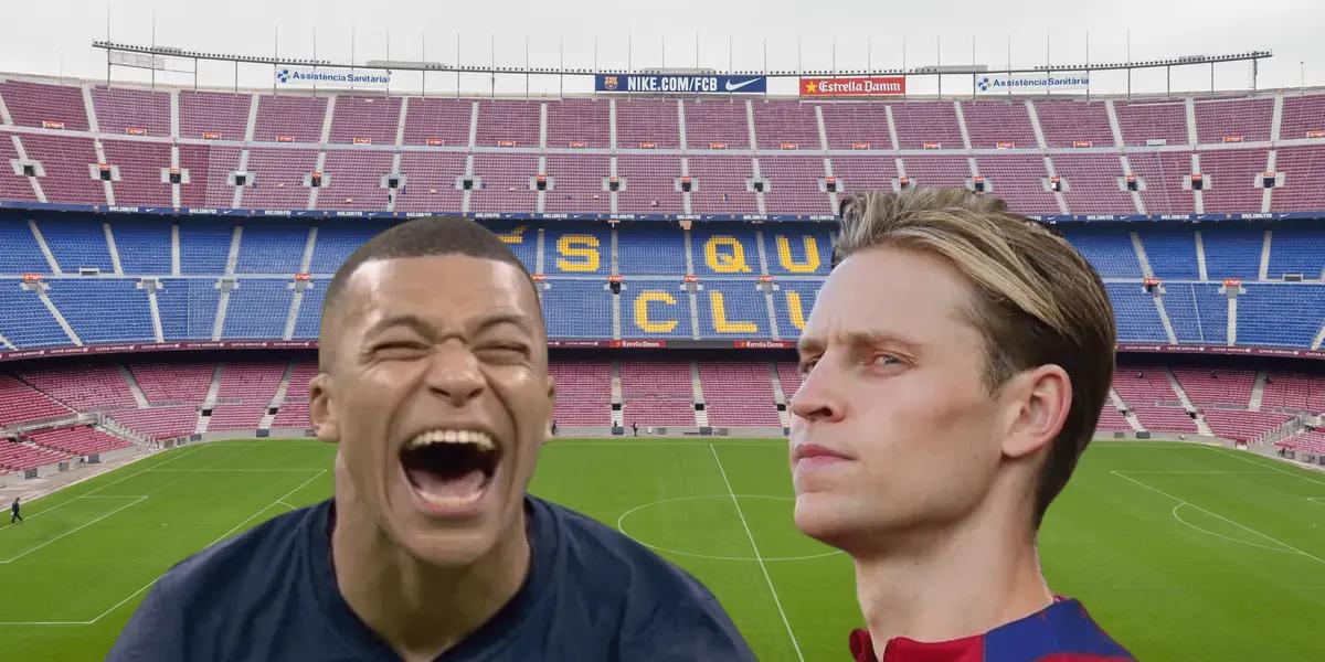 Kylian Mbappé no paró de dar vueltas a los directivos de Real Madrid mientras Frenkie De Jong tuvo un gran gesto con FC Barcelona
