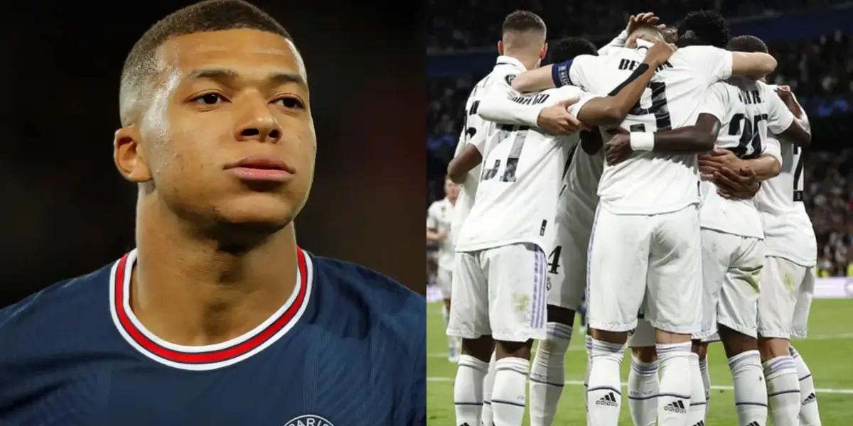 Kylian Mbappé se plantearía ir al Real Madrid, pero un jugador no lo ve con buenos ojos que lo incorporen