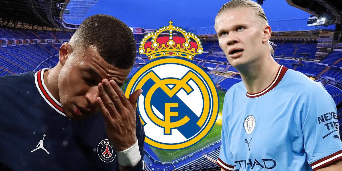 Kylian Mbappé sigue sin jugar y dando rodeos pero Erling Haaland no pierde el tiempo y sigue intratable