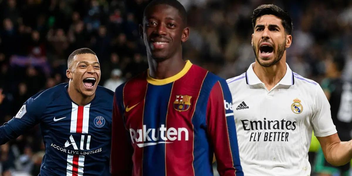 Kylian Mbappé sigue de cerca los movimientos de PSG y esto piensa de la llegada de Marcos Asensio al equipo