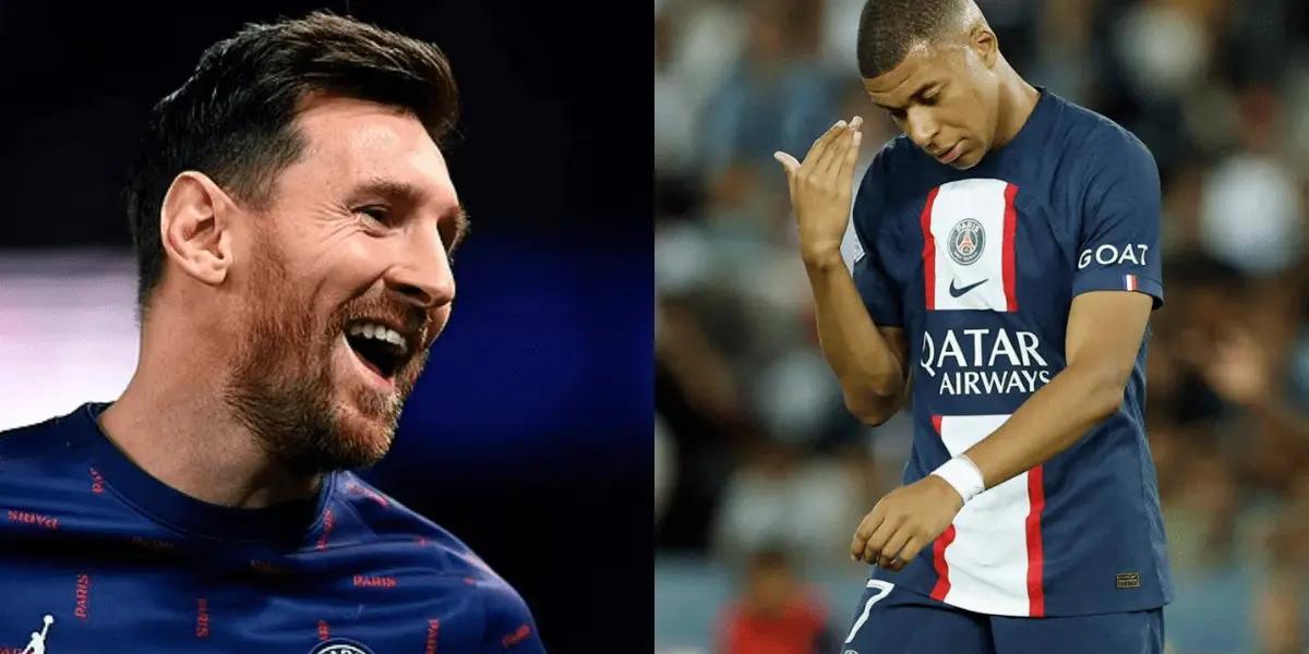 Kylian Mbappé sigue mostrando muestras de soberbia, mientras Messi lo humilla con talento y compañerismo.