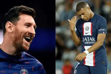 Kylian Mbappé sigue mostrando muestras de soberbia, mientras Messi lo humilla con talento y compañerismo.