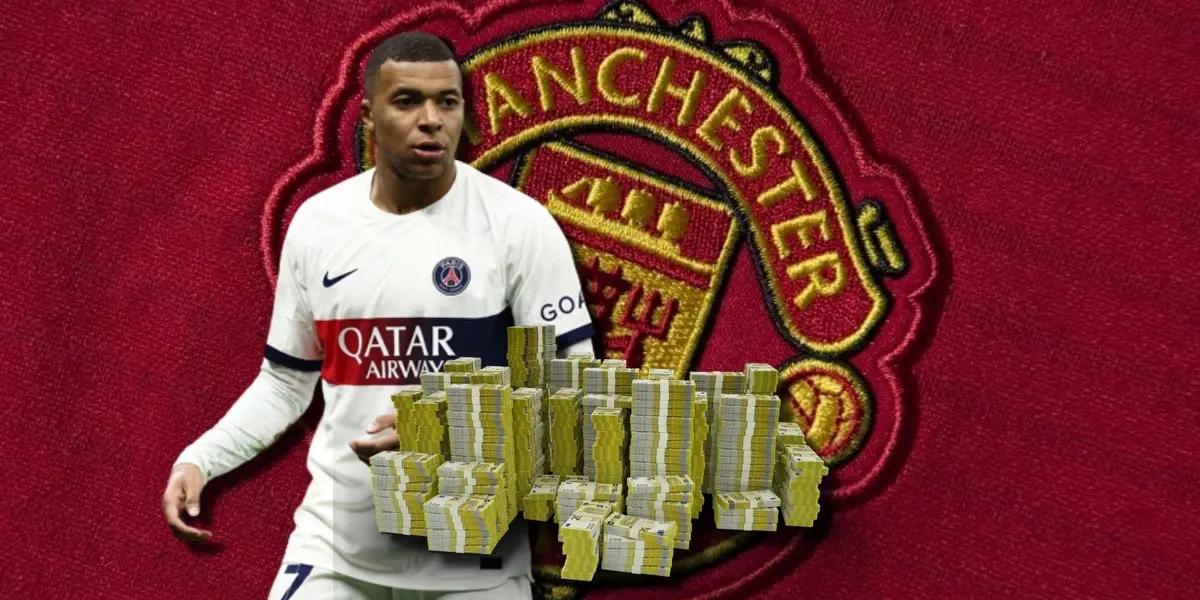Kylian Mbappé ahora suena para el Manchester United, luego que el Real Madrid lo rechazó