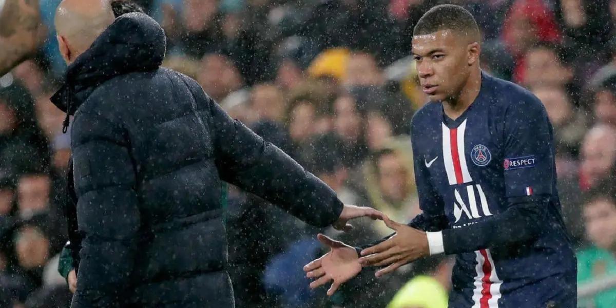 Kylian Mbappé tendría sobre la mesa una oferta que no solo lo convertiría en el jugador mejor pago del planeta sino que le daría pleno poder en el PSG y querría a Zinedine ZIdane como entrenador.