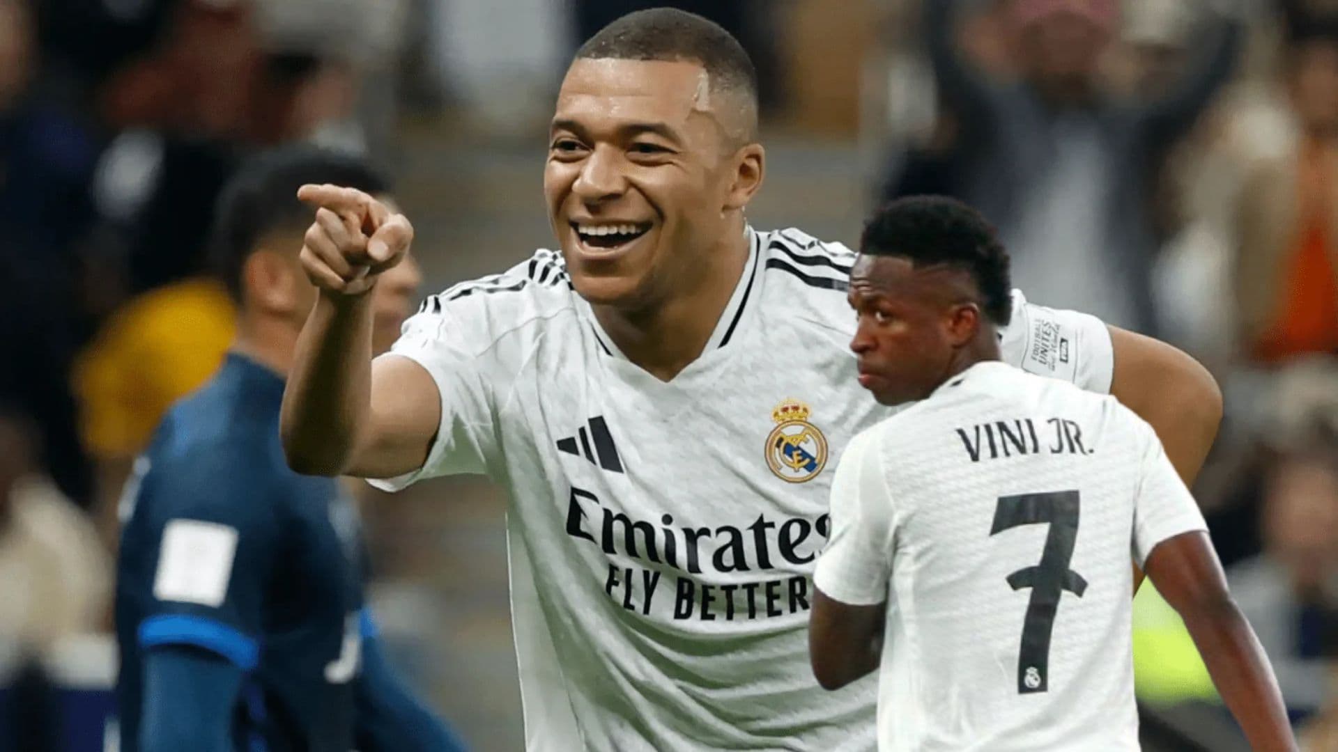 Kylian Mbappé - Vini Jr. (Foto: X del Real Madrid)