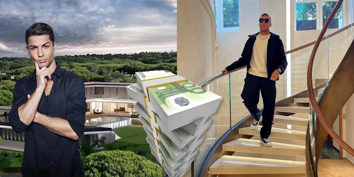 Kylian Mbappé vive como un verdadero rey en una mansión que nada tiene que envidiarle a la lujosa de Cristiano Ronaldo