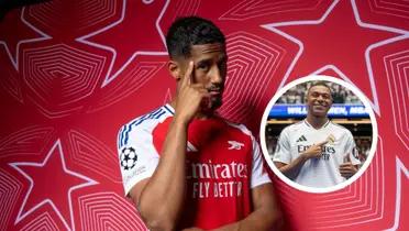 Kylian Mbappé - William Saliba (Foto: X)