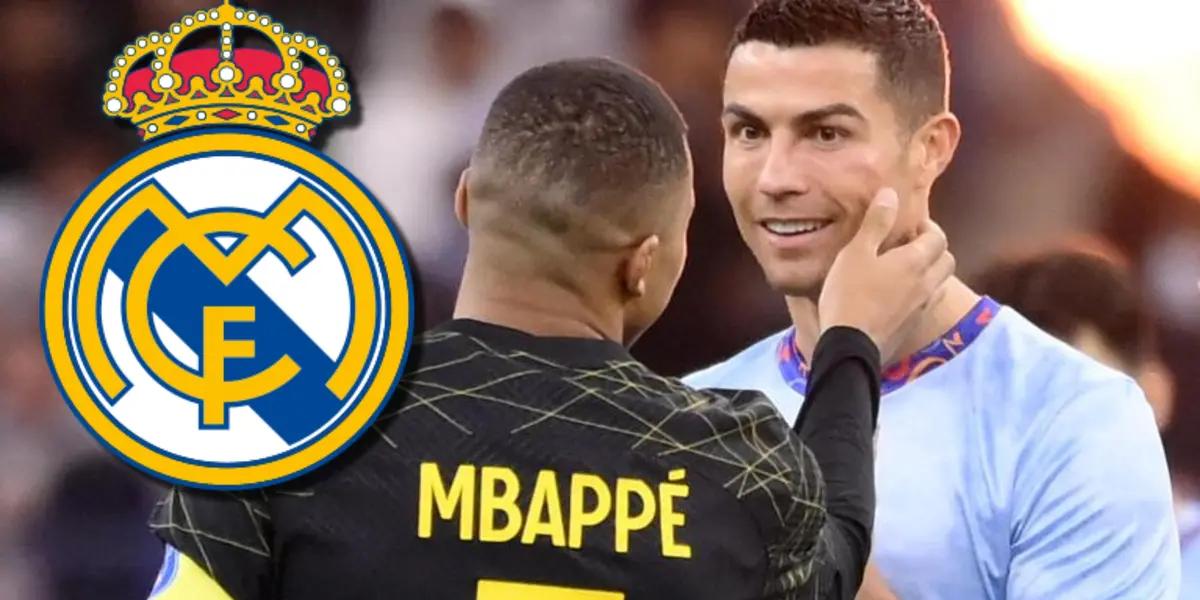 Kylian Mbappé y Cristiano Ronaldo / Foto: Futbolred