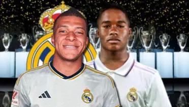 Kylian Mbappé y Endrick / Foto: Collage