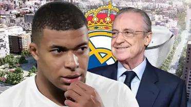 Kylian Mbappé y Florentino Pérez
