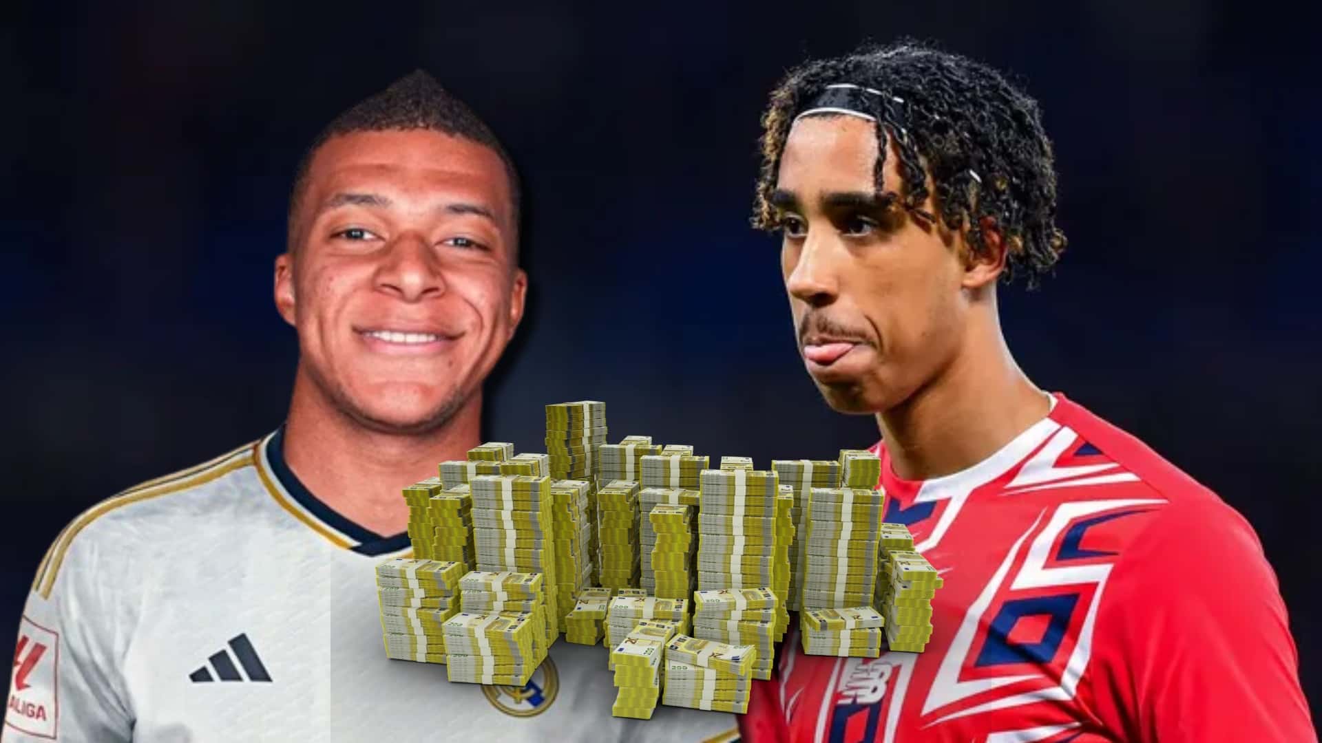 Kylian Mbappé y Leny Yoro / Foto: Collage