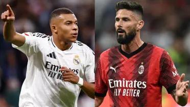 Kylian Mbappé y Olivier Giroud / Foto: El Futbolero Ecuador