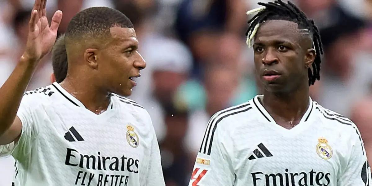 Kylian Mbappé y Vinicius / Foto: GOAL