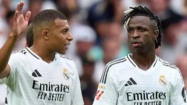 Kylian Mbappé y Vinicius / Foto: GOAL