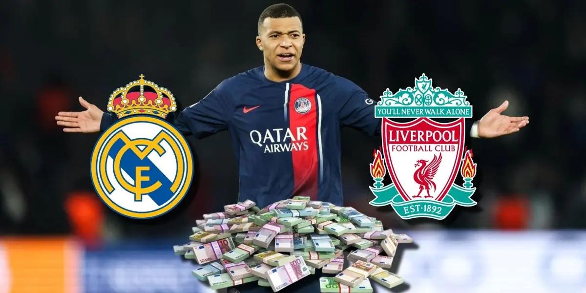 Kylian Mbappé ya no solo es objetivo del Real Madrid, sino ahora también de Liverpool como remplazo de Salah