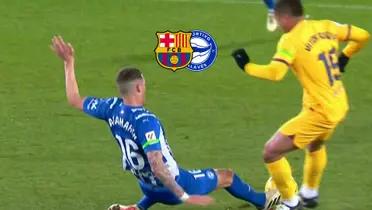 La acción de la expulsión a Vitor Roque