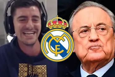 La actitud de Curtois que hizo preocupar al madridismo