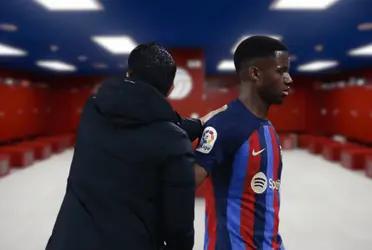 La actitud del joven cambió y se siente con confianza. Eso lo siente Xavi Hernández