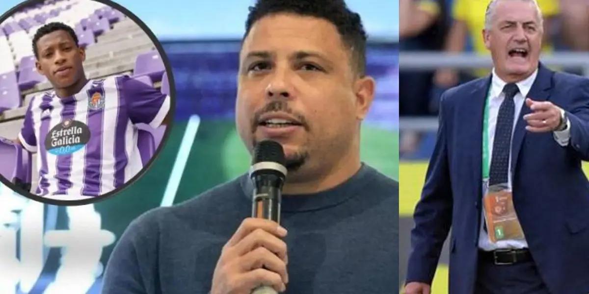 La actualidad del joven preocupa en la selección de su país y en el Real Valladolid.