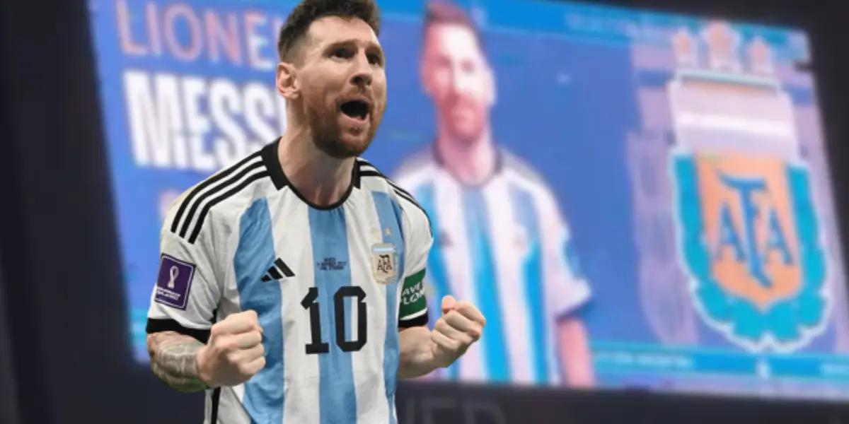 La afición argentina explotó cuando nombraron a Lionel Messi en la plantilla