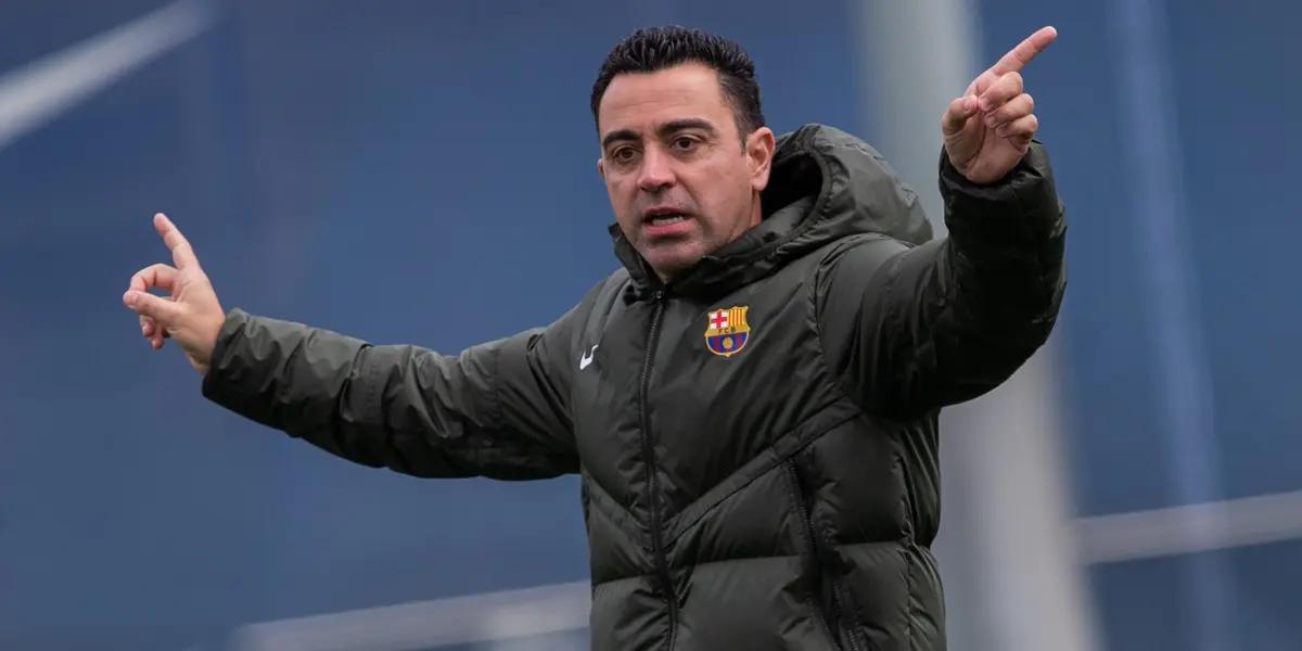La afición del conjunto blaugrana mostró su descontento en las redes sociales por la decisión de Xavi.