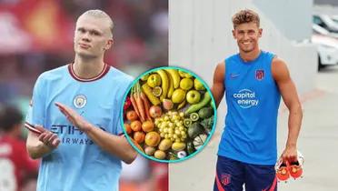 La alimentación es un aspecto importante en el cuidado de los futbolistas en la actualidad.