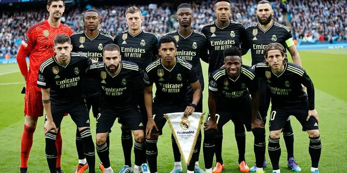 La alineación de Real Madrid contra el Manchester City