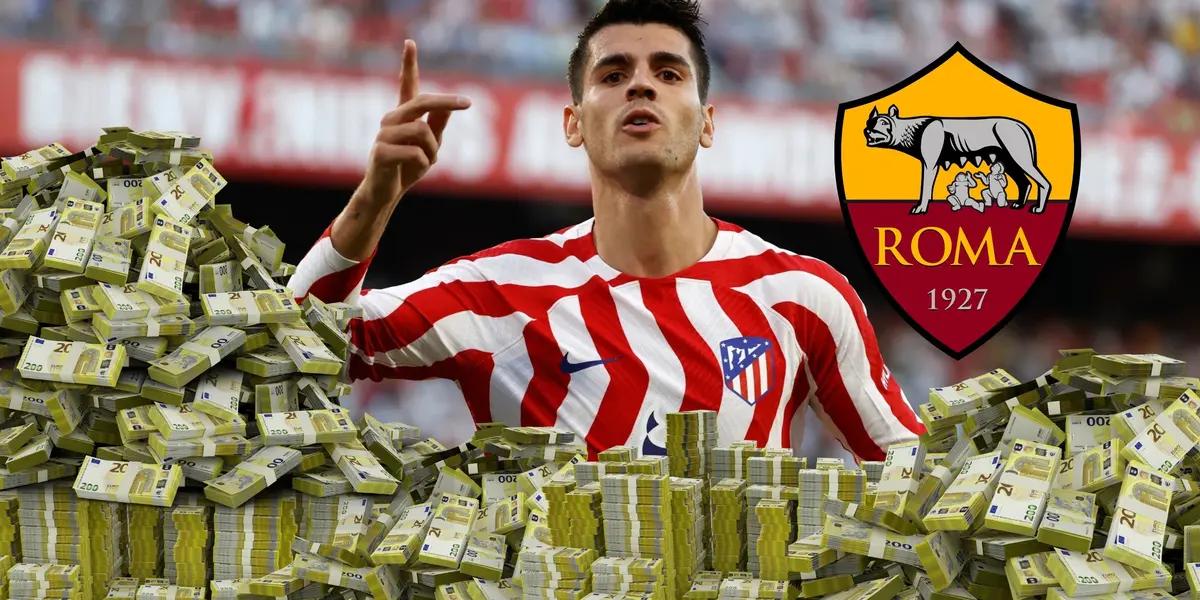 La cantidad de dinero que se embolsará Morata en su nuevo club