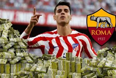 La cantidad de dinero que se embolsará Morata en su nuevo club