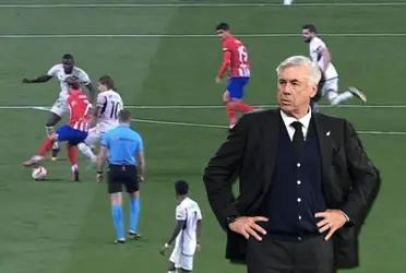 La cara que puso Ancelotti luego de ver cómo Griezmann jubiló a Modric y le anotó al Madrid