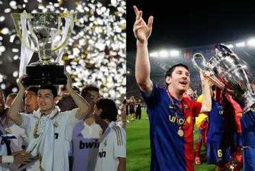 La Casa Blanca y los blaugranas son los dos equipos más laureados del fútbol español en lo que a títulos obtenidos se refiere. Hacemos un repaso del palmarés de los dos colosos de LaLiga.