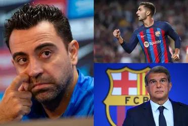 La clara falta de confianza de Xavi Hernández a Ferran Torres